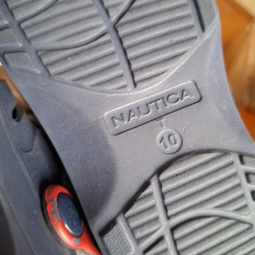 Nautica Blue Water Shoes Breathable Slip-On Design